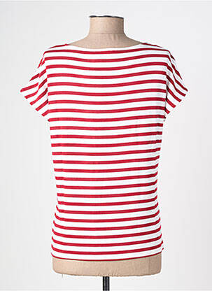 Tricou elasticitate mâneci scurte roșu STREET ONE femeie