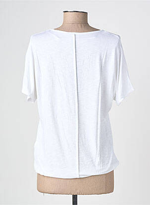 Tricou elasticitate mâneci scurte alb STREET ONE femeie