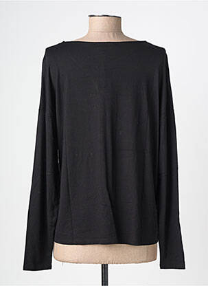 Top elasticitate mâneci lungi negru STREET ONE femeie