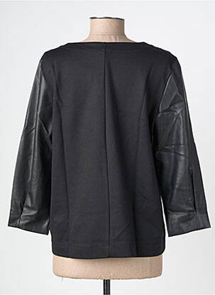 Top elasticitate mâneci lungi negru STREET ONE femeie