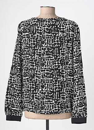 Top imprimeu fantezie mâneci lungi negru STREET ONE femeie