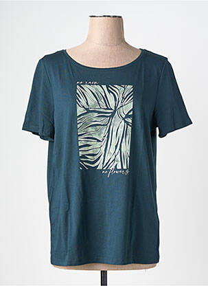 Tricou croială dreaptă mâneci scurte verde STREET ONE femeie