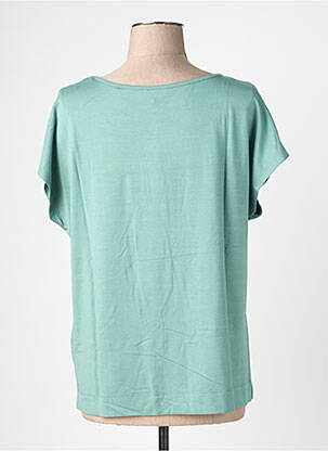 Tricou serigrafie mâneci scurte verde STREET ONE femeie