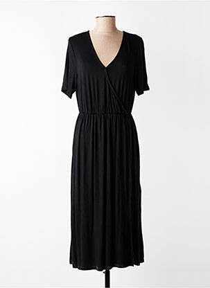 Rochie lungă mâneci scurte mâneci scurte negru STREET ONE femeie