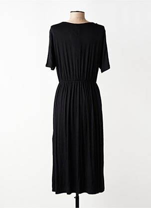 Rochie lungă mâneci scurte mâneci scurte negru STREET ONE femeie
