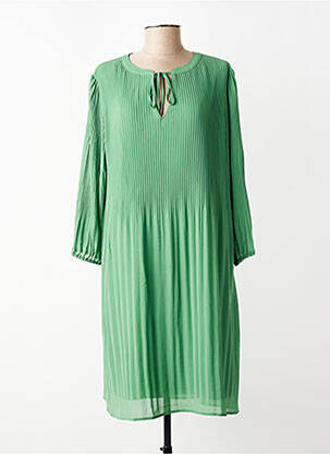 Rochie midi mâneci lungi mâneci lungi verde STREET ONE femeie