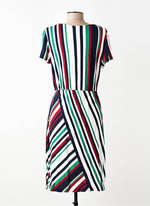 Rochie midi mâneci scurte mâneci scurte alb STREET ONE femeie