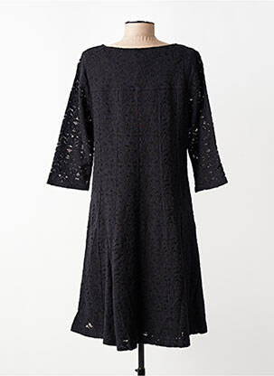 Rochie midi mâneci scurte mâneci scurte negru STREET ONE femeie