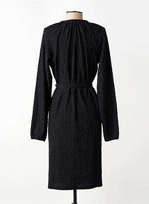 Rochie midi mâneci lungi mâneci lungi negru GEISHA femeie