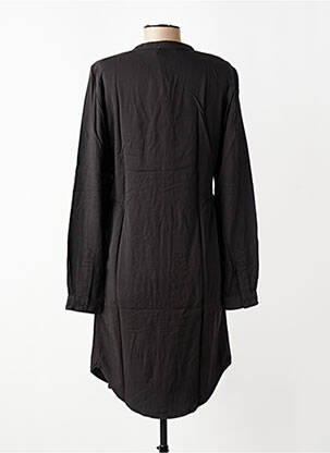 Rochie midi mâneci lungi mâneci lungi negru GEISHA femeie