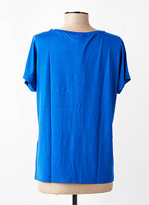 Tricou croială dreaptă mâneci scurte albastru STREET ONE femeie
