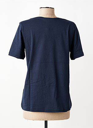 Tricou croială dreaptă mâneci scurte albastru STREET ONE femeie