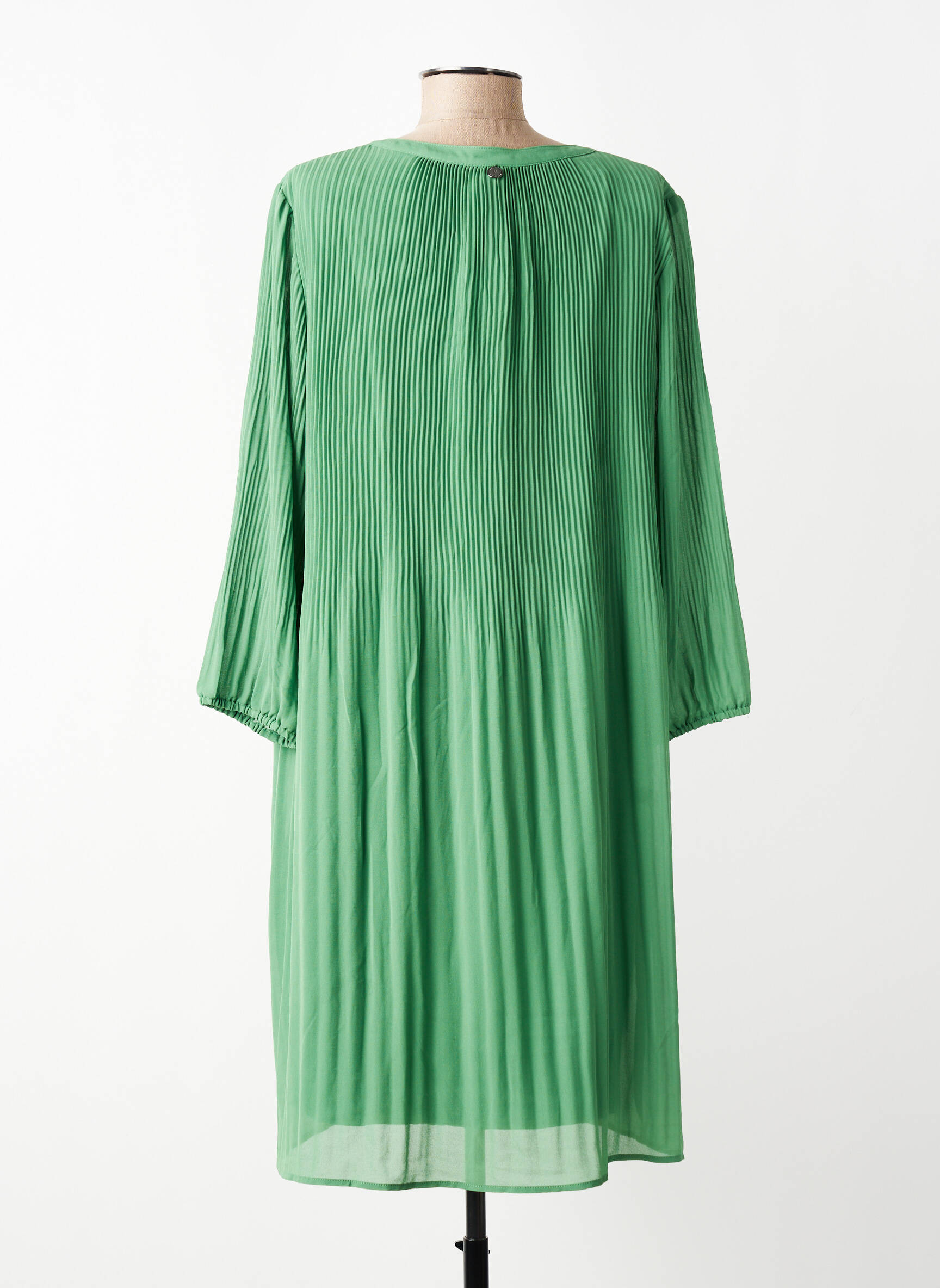 Rochie midi mâneci lungi mâneci lungi verde STREET ONE femeie