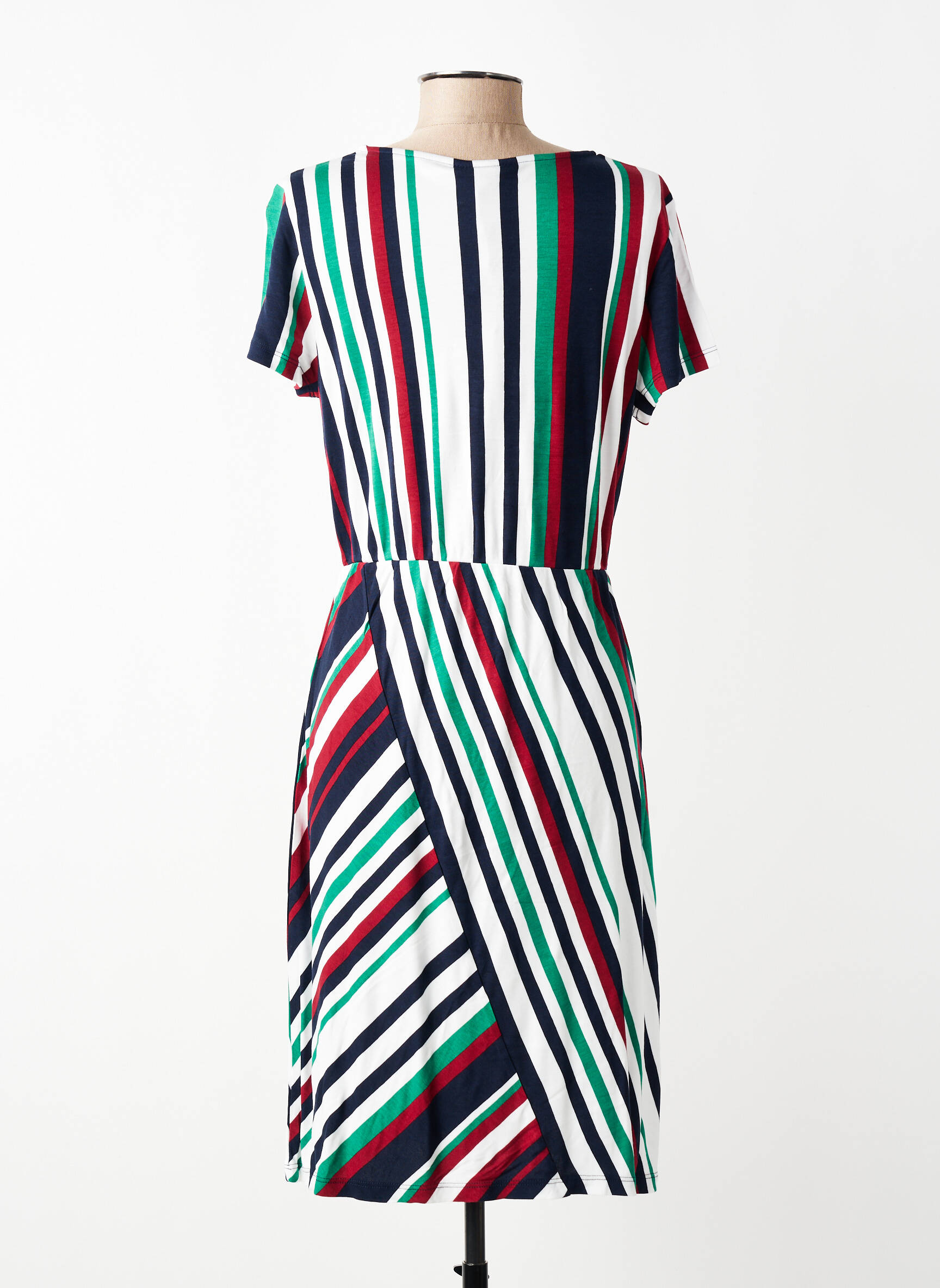 Rochie midi mâneci scurte mâneci scurte alb STREET ONE femeie