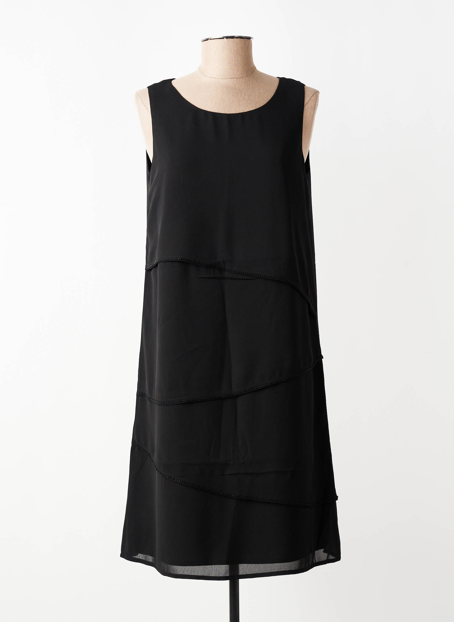 Rochie midi fără mâneci fără mâneci negru STREET ONE femeie