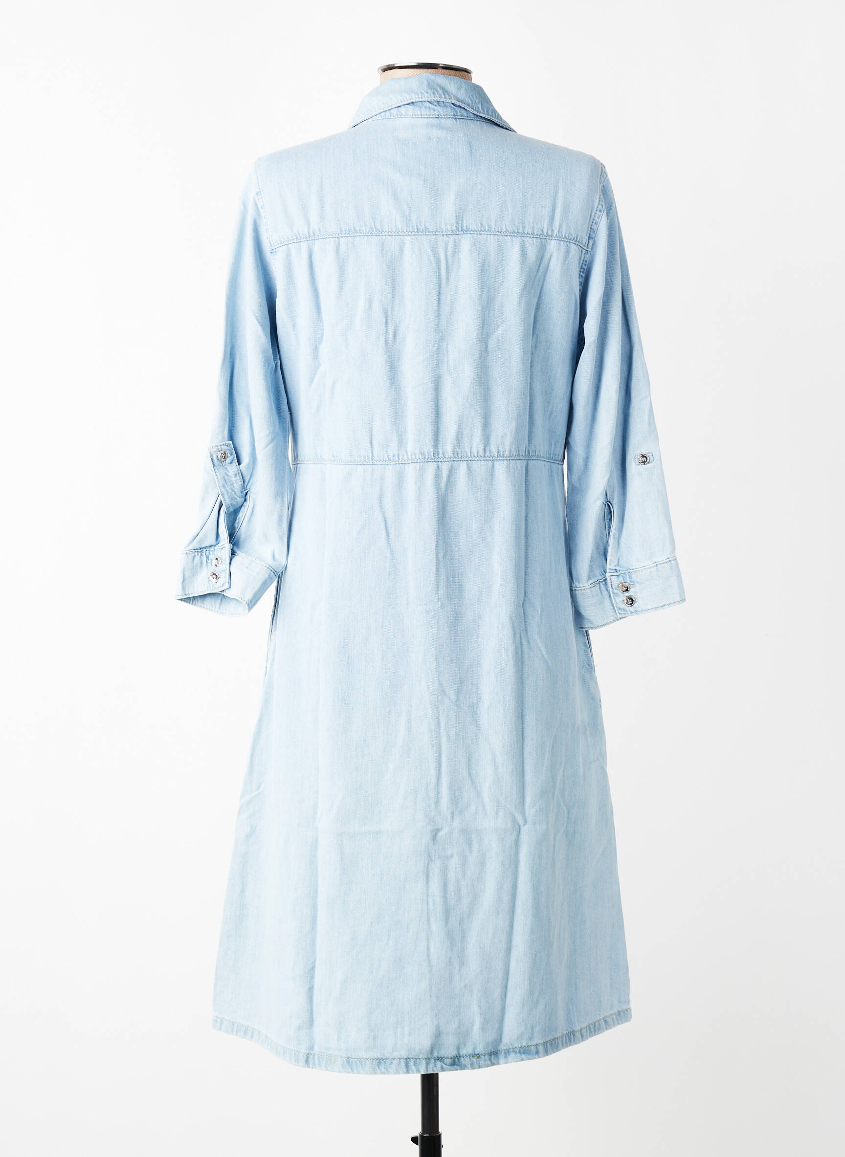 Rochie midi mâneci lungi mâneci lungi albastru STREET ONE femeie