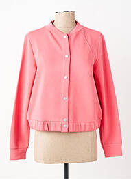 Jachete casual guler rotund roz STREET ONE femeie