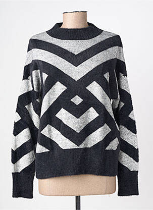 Pulover elasticitate mâneci lungi negru STREET ONE femeie