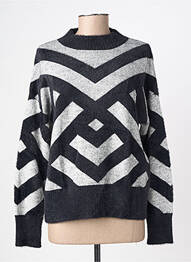 Pulover elasticitate mâneci lungi negru STREET ONE femeie