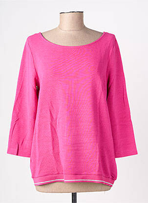 Top elasticitate mâneci lungi roz STREET ONE femeie