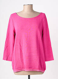 Top elasticitate mâneci lungi roz STREET ONE femeie