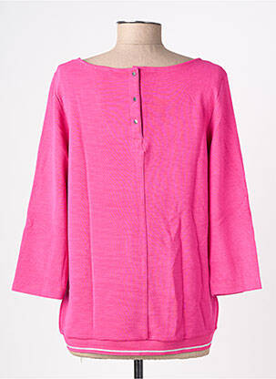 Top elasticitate mâneci lungi roz STREET ONE femeie
