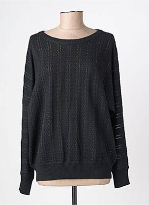 Pulover elasticitate mâneci lungi negru ROSE femeie