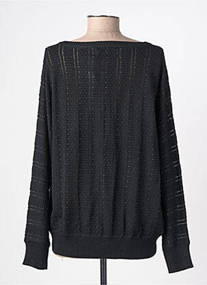 Pulover elasticitate mâneci lungi negru ROSE femeie