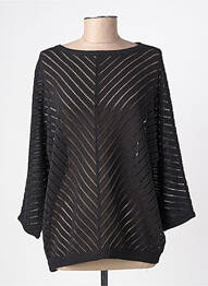Pulover elasticitate mâneci lungi negru STREET ONE femeie