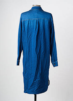 Rochie midi mâneci lungi mâneci lungi albastru OLSEN femeie