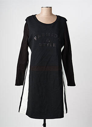 Rochie midi mâneci lungi mâneci lungi negru TUZZI femeie
