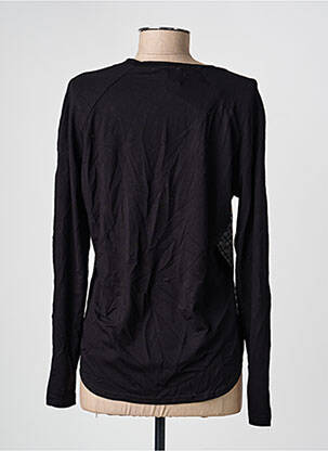 Tricou mâneci lungi mâneci lungi negru PAUPORTÉ femeie