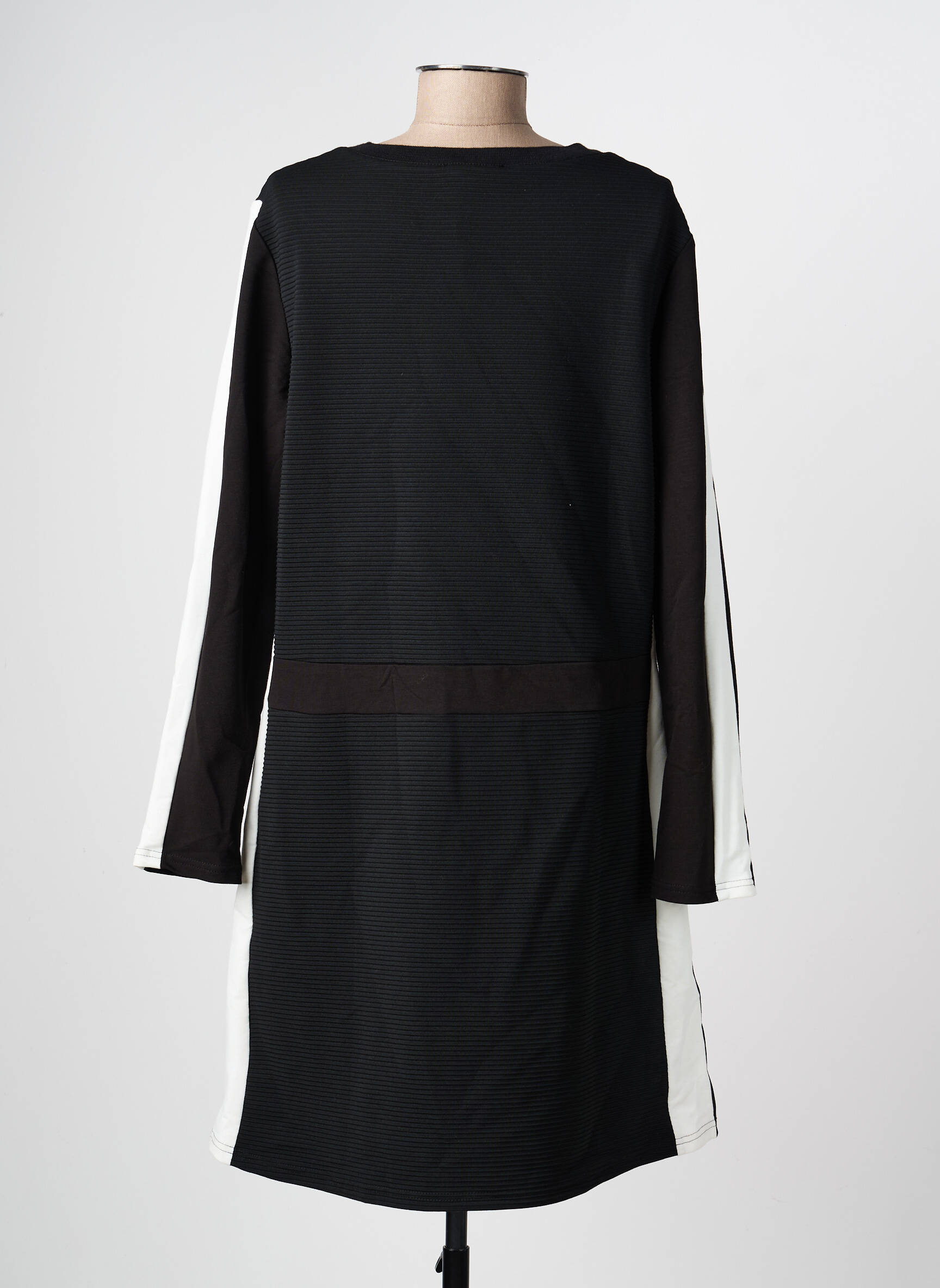 Rochie midi mâneci lungi mâneci lungi negru TUZZI femeie
