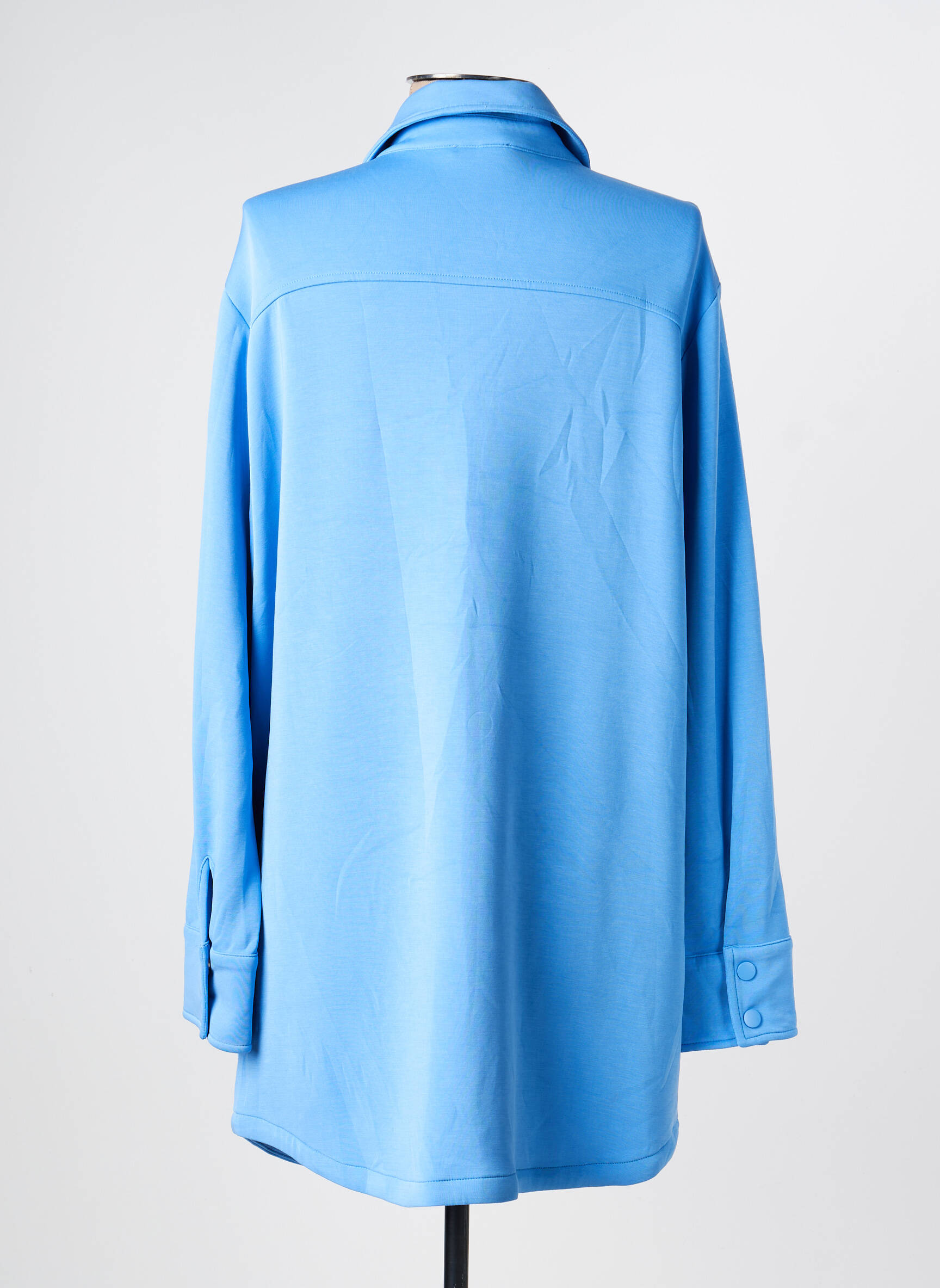 Rochie scurtă mâneci lungi mâneci lungi albastru OLSEN femeie