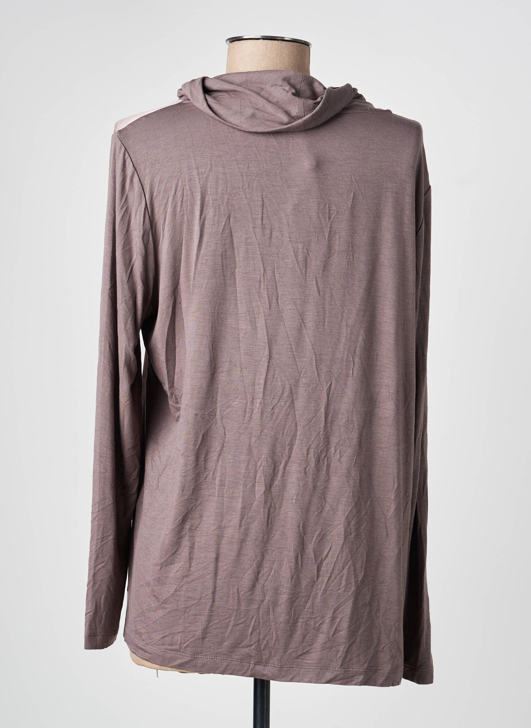 Tricou mâneci lungi mâneci lungi maro OLSEN femeie