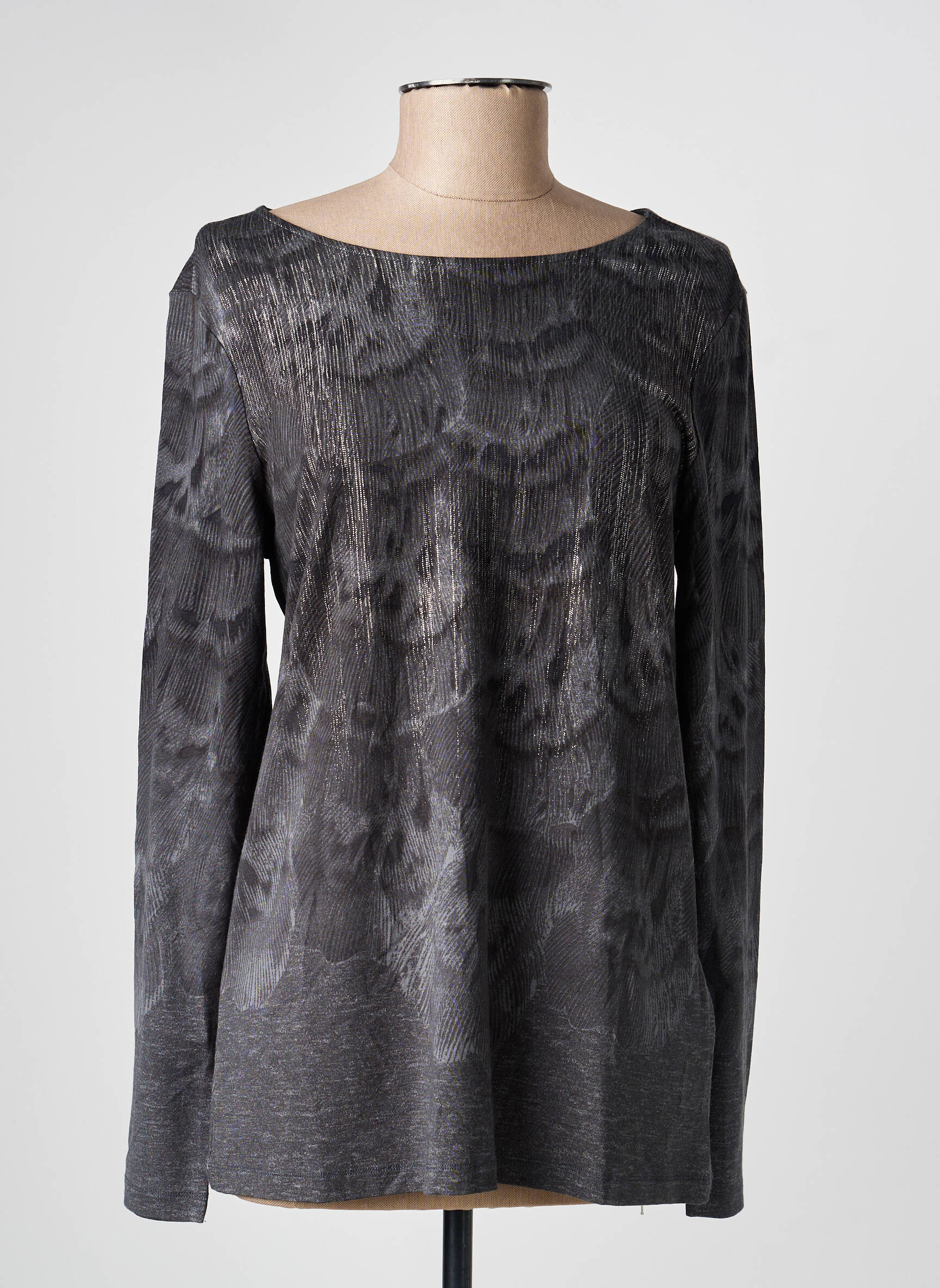 Tricou mâneci lungi mâneci lungi gri OLSEN femeie