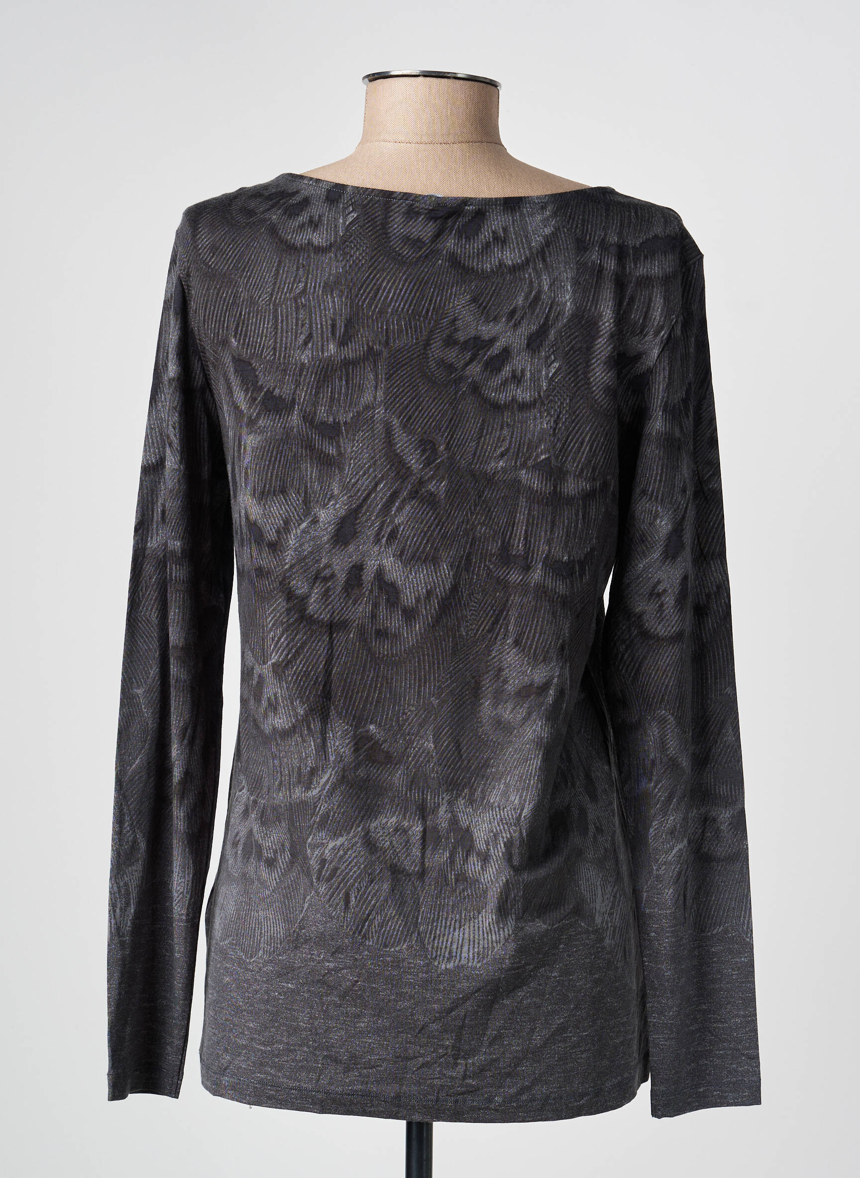 Tricou mâneci lungi mâneci lungi gri OLSEN femeie