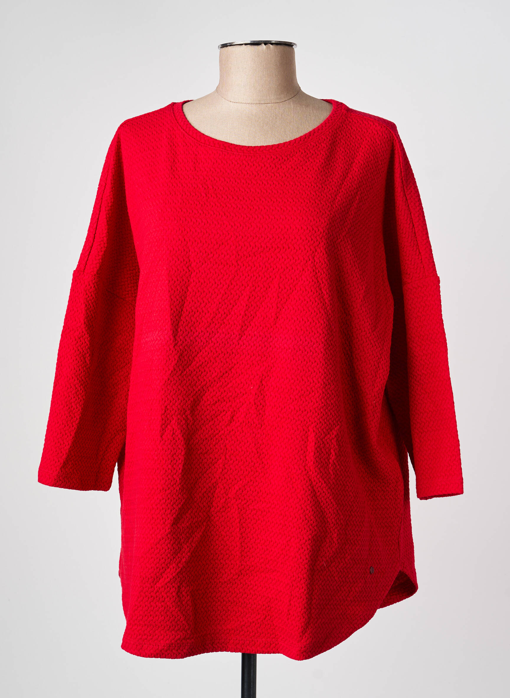 Tricou mâneci 3/4 mâneci 3/4 roșu OLSEN femeie