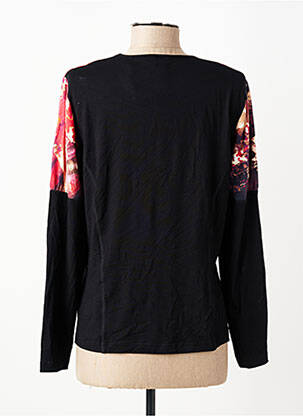 Tricou mâneci lungi mâneci lungi negru PAUPORTÉ femeie