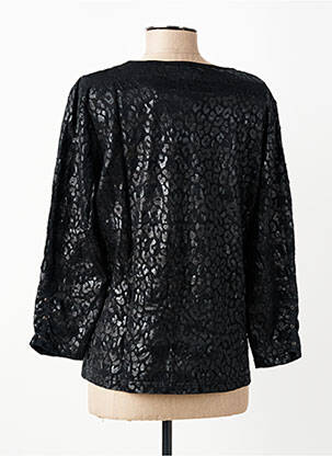 Tricou mâneci lungi mâneci lungi negru PAUPORTÉ femeie