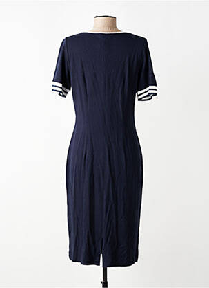 Rochie midi mâneci scurte mâneci scurte albastru ALEXANDER & JACOB femeie