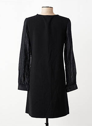 Rochie scurtă mâneci lungi mâneci lungi negru SEMIOLOGY femeie