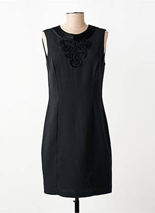 Rochie scurtă fără mâneci fără mâneci negru YESSICA femeie