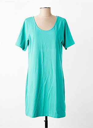 Rochie scurtă mâneci scurte mâneci scurte verde M.X.O femeie