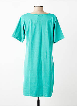 Rochie scurtă mâneci scurte mâneci scurte verde M.X.O femeie