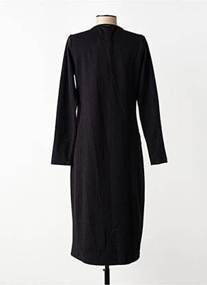 Rochie midi mâneci lungi mâneci lungi negru AGATHE & LOUISE femeie