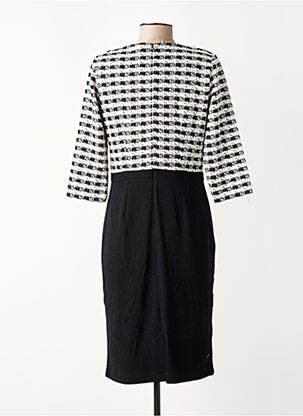 Rochie midi mâneci 3/4 mâneci 3/4 negru ALEXANDER & JACOB femeie