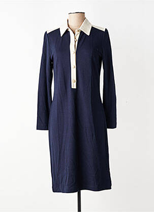 Rochie midi mâneci lungi mâneci lungi albastru ALEXANDER & JACOB femeie