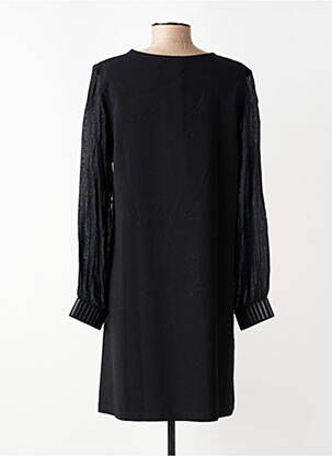 Rochie scurtă mâneci lungi mâneci lungi negru SEMIOLOGY femeie
