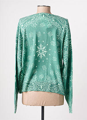 Pulover elasticitate mâneci lungi verde ADORE femeie